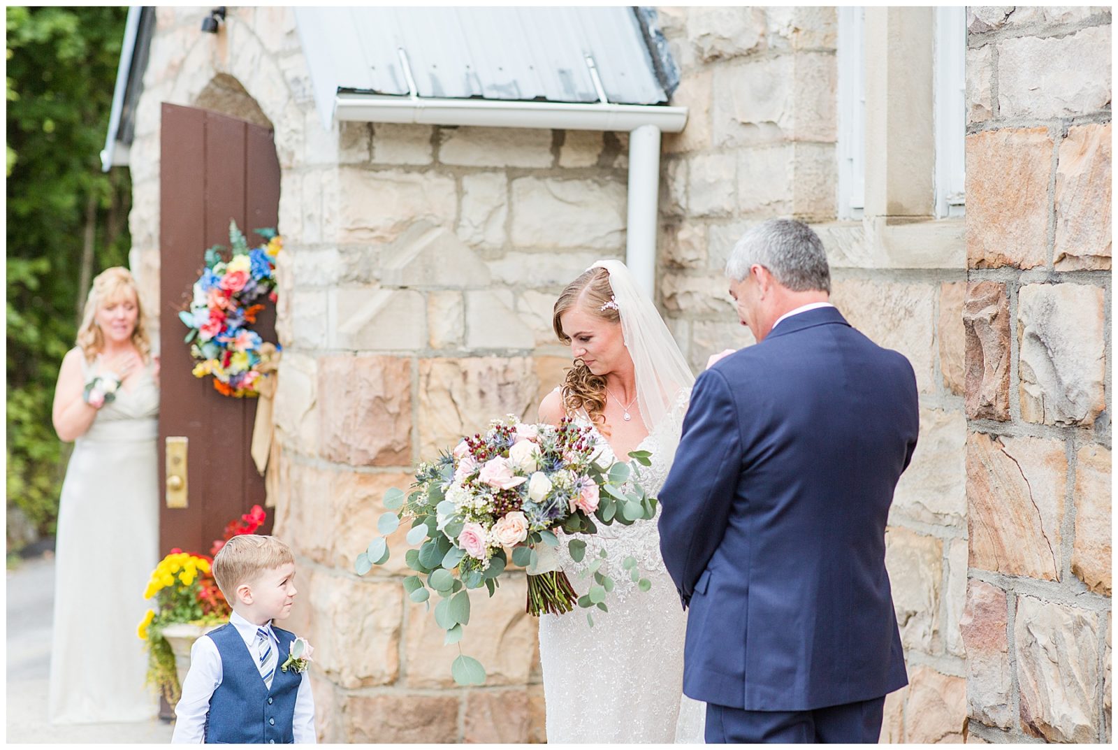 Fincastle Country Club Sacred Heart Catholic Church Wedding Charles