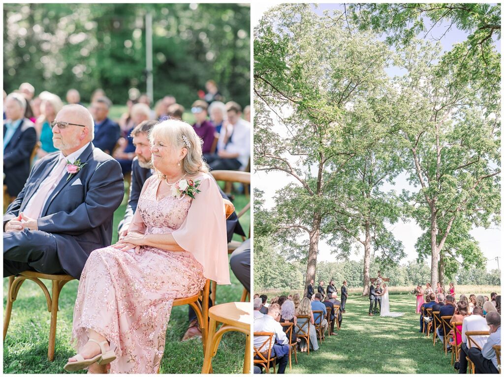 wedding at The Gaines Estate